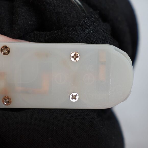 Peanuts Snoopy Christmas Graphic Sweatshirt Juniors Large 11/13 (lights up?) - Picture 9 of 13